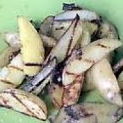 Vinegar and Salt Grilled Potato Chips