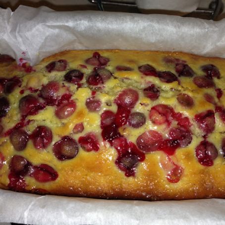 Orange Cranberry Loaf Cake