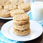 Peanut Butter Oatmeal Sandwich Cookies