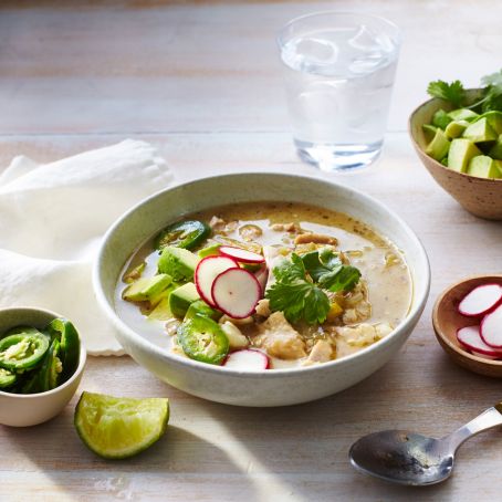 Slow-Cooker Green Chile Posole