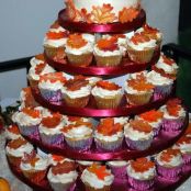 Spicy Pumpkin Cream Cupcakes with Maple Buttercream Frosting