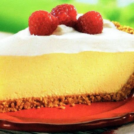Raspberry-Lemon Pie