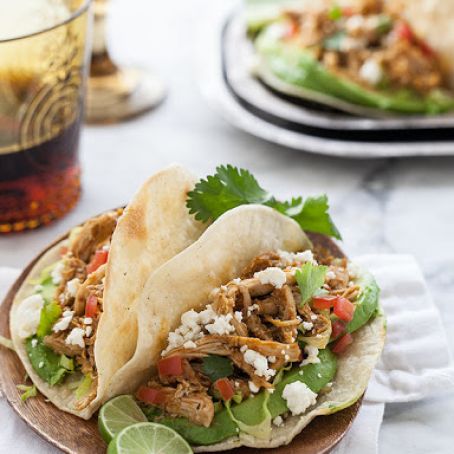 Stewed Chicken Tacos