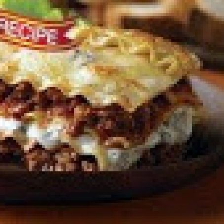 Beef and Mushroom Lasagna