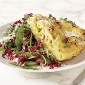 Pasta Carbonara Frittata