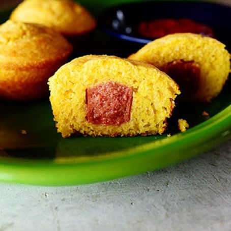 Corn Dog Muffins