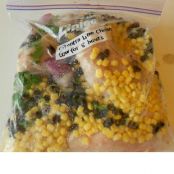 Cilantro Lime Chicken w/ Corn and Black Beans