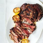 GRILLED YOGURT MARINATED LEG OF LAMB