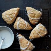 Glazed Lemon-Ginger Scones