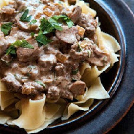 Hamburger Stroganoff