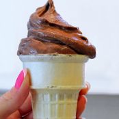 Ice Cream - Chocolate Fudge Soft Serve