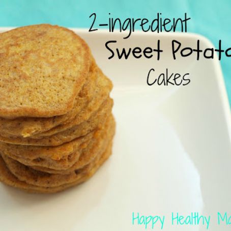 2-ingredient Sweet Potato Pancakes