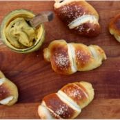 Pretzel Wrapped Sausage Links