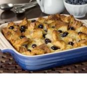 Blueberry Bread Pudding