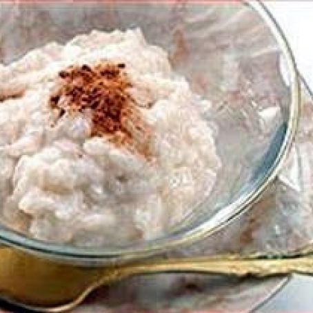 Creamy Low-Cal Rice Pudding