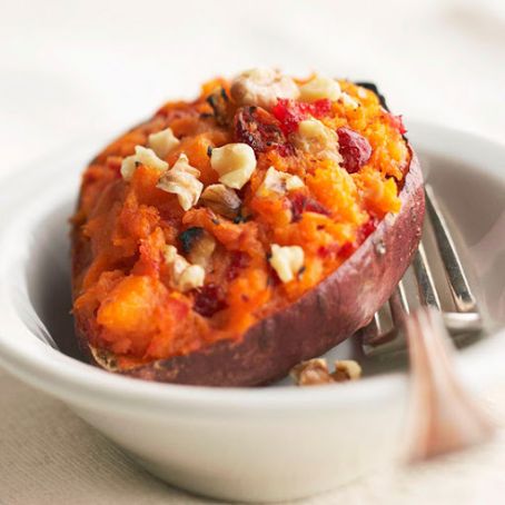 Twice-Baked Sweet Potatoes