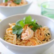 One-Pan Coconut Shrimp Noodle Bowls