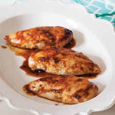 Apricot Ginger Glazed Chicken