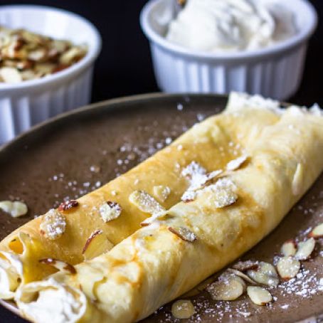 Vanilla Mascarpone Crepes