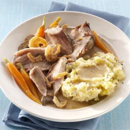 SAVORY MUSHROOM & HERB PORK ROAST