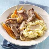 SAVORY MUSHROOM & HERB PORK ROAST