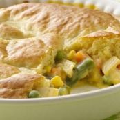 Impossibly Easy Chicken Pot Pie