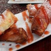 Timba Frita (Guava Rolls with Powdered Sugar)