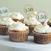 Carrot Cupcakes with Cream Cheese Frosting