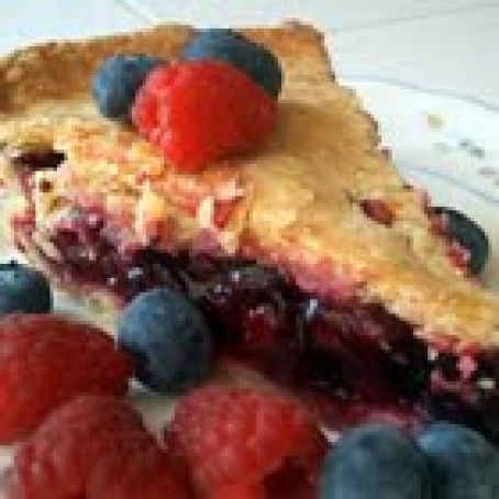 Three Berry Pie