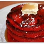 Red Velvet Pancakes