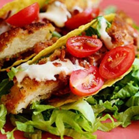 Chicken Bacon Ranch Tacos
