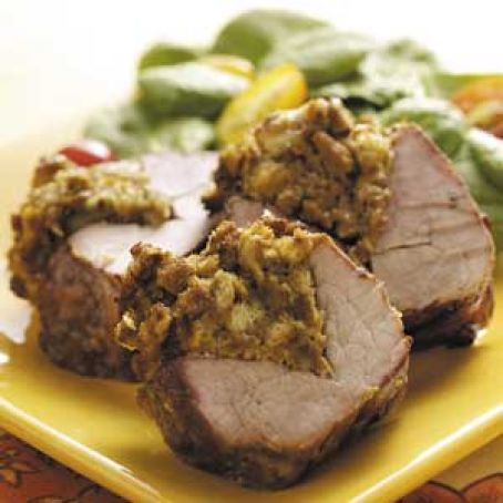 Grilled Stuffed Pork Tenderloin Recipe