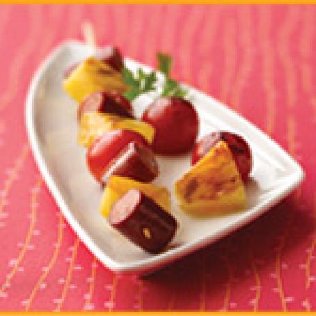 Fresh & Fruity Hot Dog Skewers