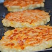 Bacon Cheddar Patty Cakes with leftover mashed pota