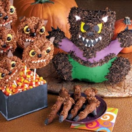 Werewolf Furry Finger Cookies