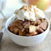 Healthy Crockpot Apple Crisp
