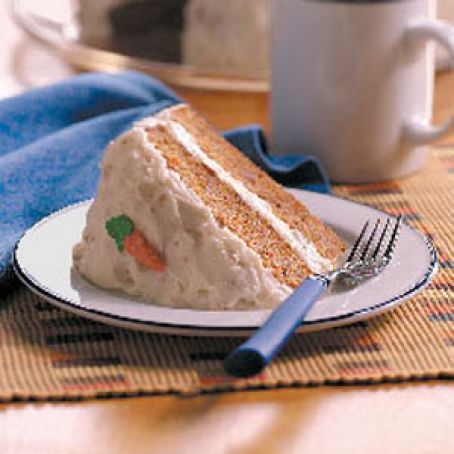 Old-Fashioned Carrot Cake Recipe
