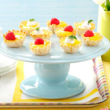 Lemon Curd Tartlets Recipe