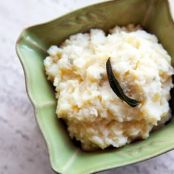 Rosemary and Chevre Mashed Potatoes