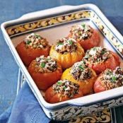 Stuffed Heirloom Tomatoes