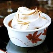 Pumpkin Pudding with Mile-High Meringue