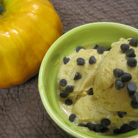 Pumpkin Soy Ice Cream