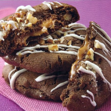 Caramel-Filled Chocolate Cookies