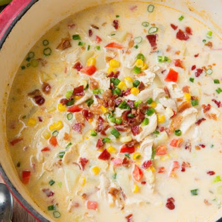 Creamy Chicken and Corn Chowder