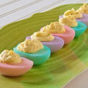 Easter Deviled Eggs