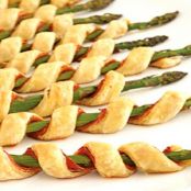 Prosciutto Asparagus Spirals