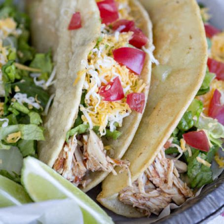 Crock Pot Chicken Tacos