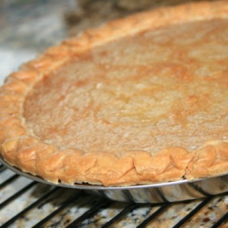 Tarte Au Sucre Francaise (French Canadian Sugar Pie)