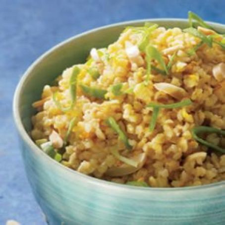 Bulgur with Ginger & Orange