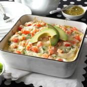 Salsa Verde Chicken Casserole